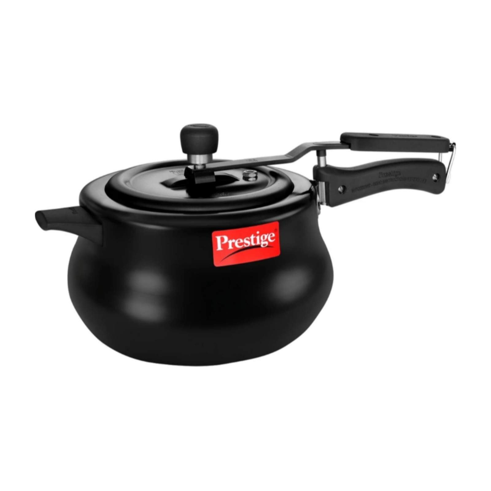 Prestige Svachh Nakshatra Plus 5 L Induction Bottom Pressure Cooker (Hard Anodized) [Black Coated]